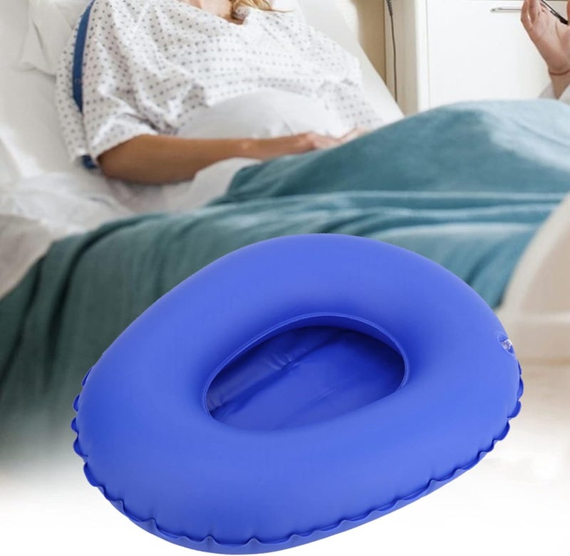 Jeanoko bedridden Male Urinal Device Reusable Storage 14×8×1 Inflatable pan Anti Bedsore Toilet Urinal for Elderly bedridden - Image 4